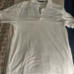 Men's Travis Matthew  White Polo Shirt